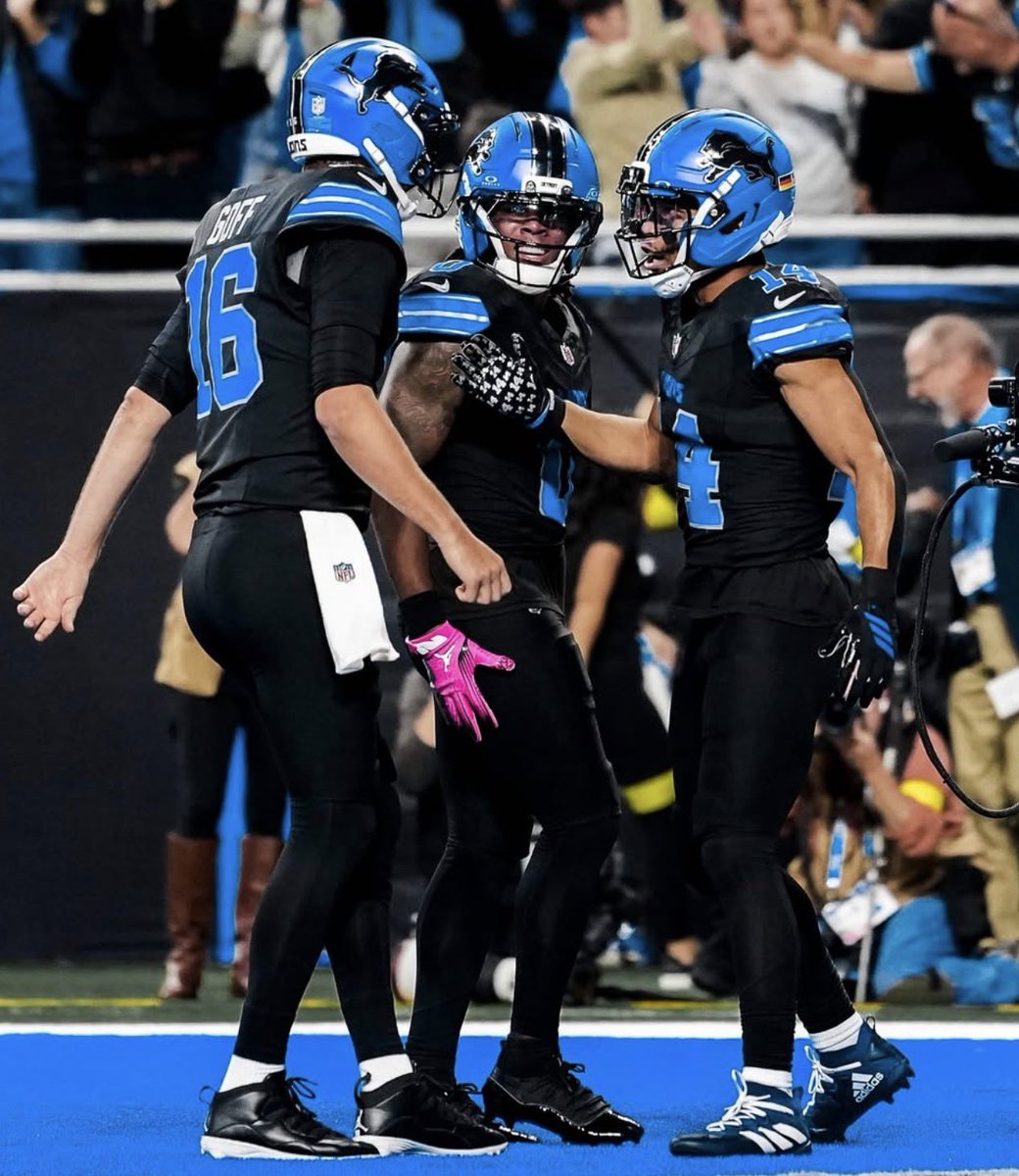 BREAKING: The Lions will be wearing their black uniforms against the Giants this Sunday 🔥