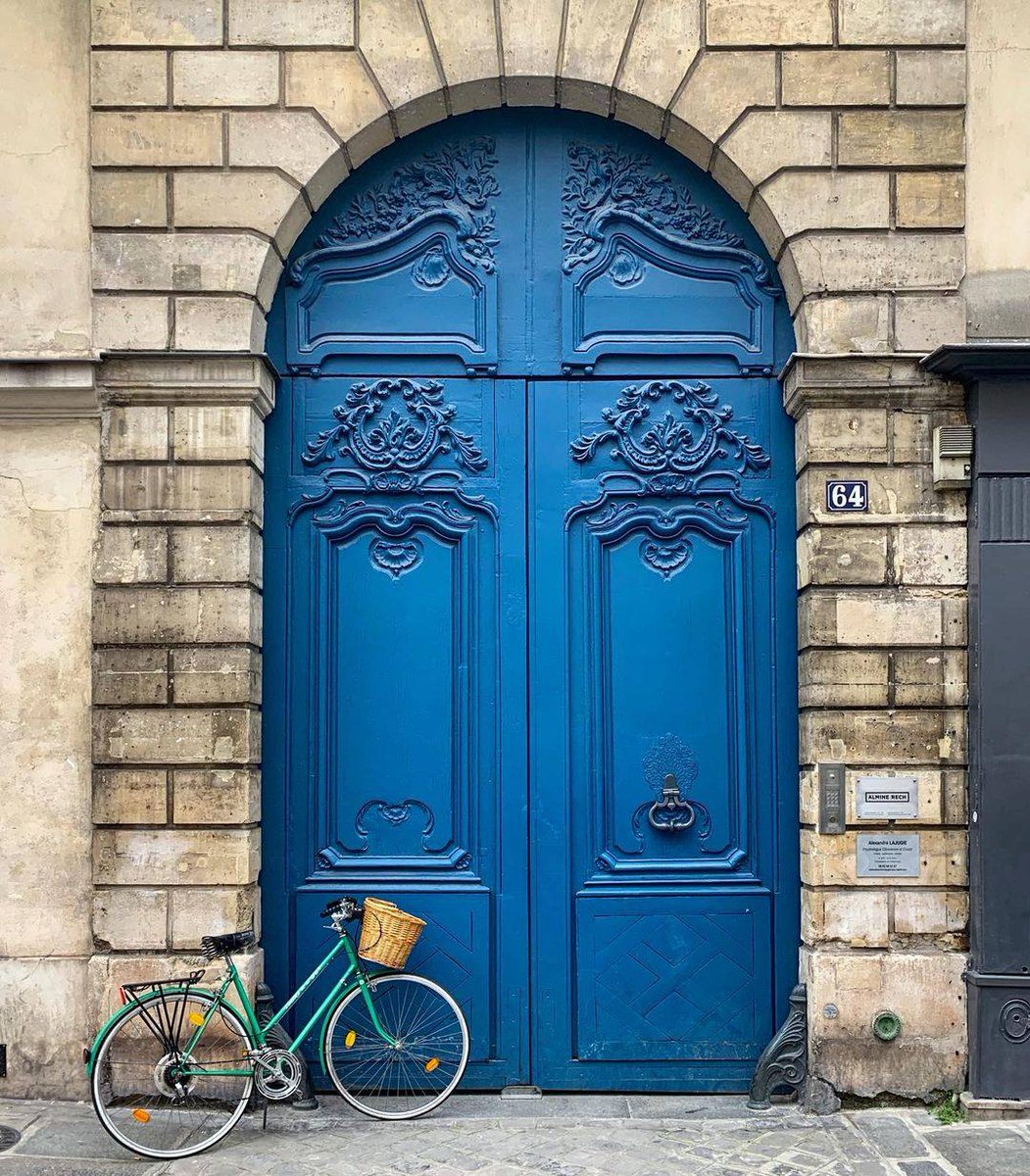 Somewhere in the heart of Paris, a cobalt blue door keeps centuries of secrets