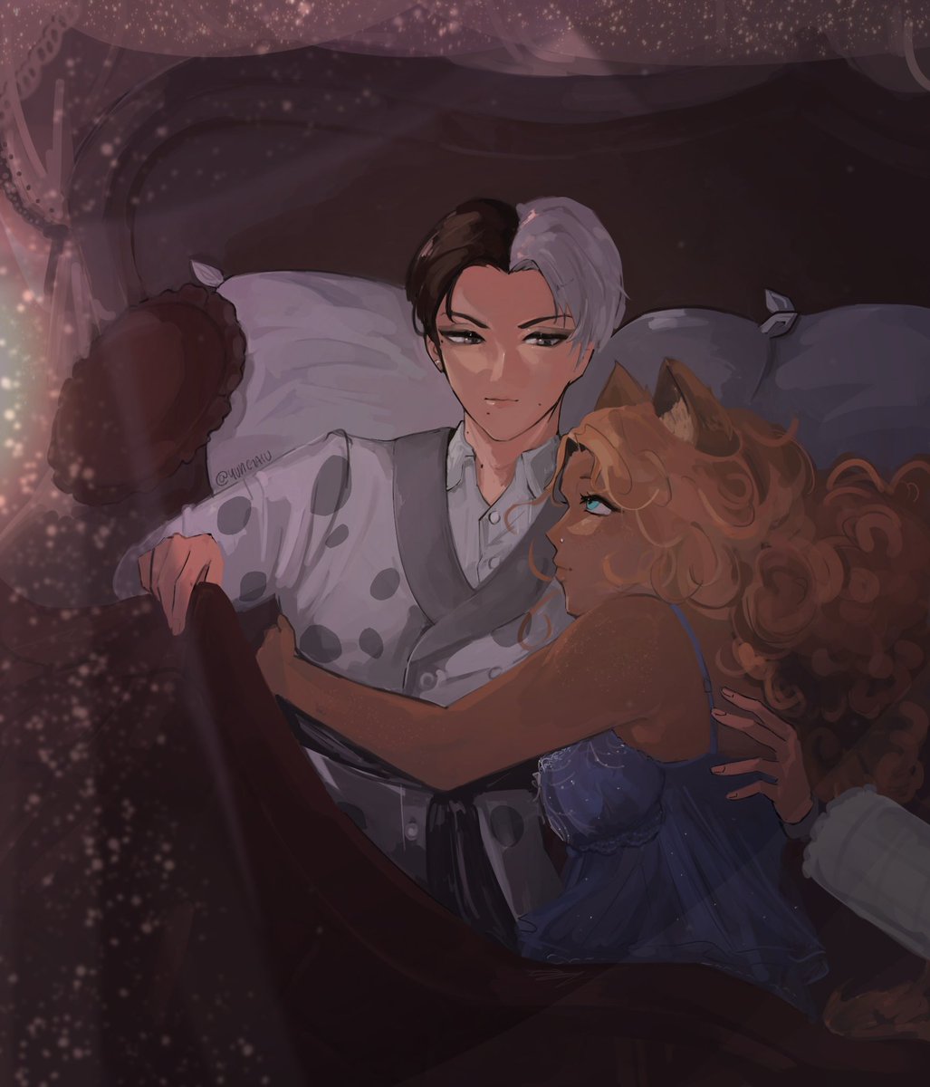 butchfurfemme's tweet image. [#DivDot]

“Whatever our souls are made of, hers and mine are the same.” 

(🎨 Yungaiu on vgen)