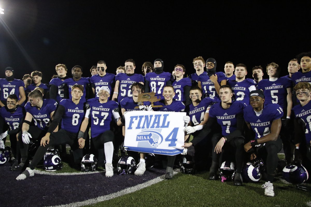 shawtech_hs's tweet image. Shawsheen Tech Football is Final Four bound.
The Rams face No. 5 North Reading in the Division 5 Semifinal tonight at Danvers High School. Kickoff is 6:30 p.m. Purchase tickets: tinyurl.com/58pahzf5 

Go Rams!
#Shawsheentech
