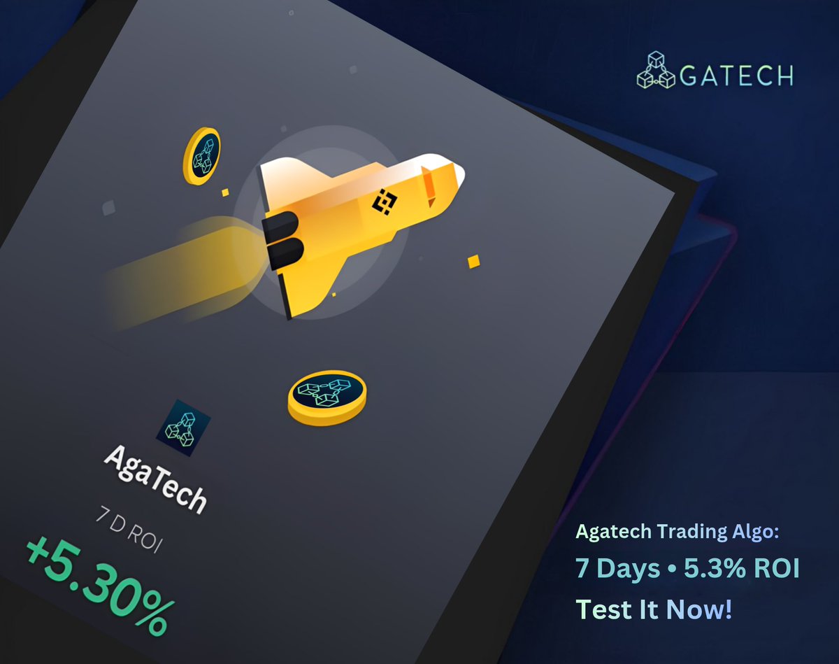 AgaTechSystems's tweet image. Agatech’s trading algorithm just delivered a 5.3% ROI in 7 days! 🚀

Grow smarter, earn faster! let the algorithm work while you relax.
Test it now and see the results yourself: 👇 trade.coinmarketfacts.com/doc.html 💹✨

#AgaTech #TradingAlgorithm #CryptoTrading #CryptoRewards #Blockchain