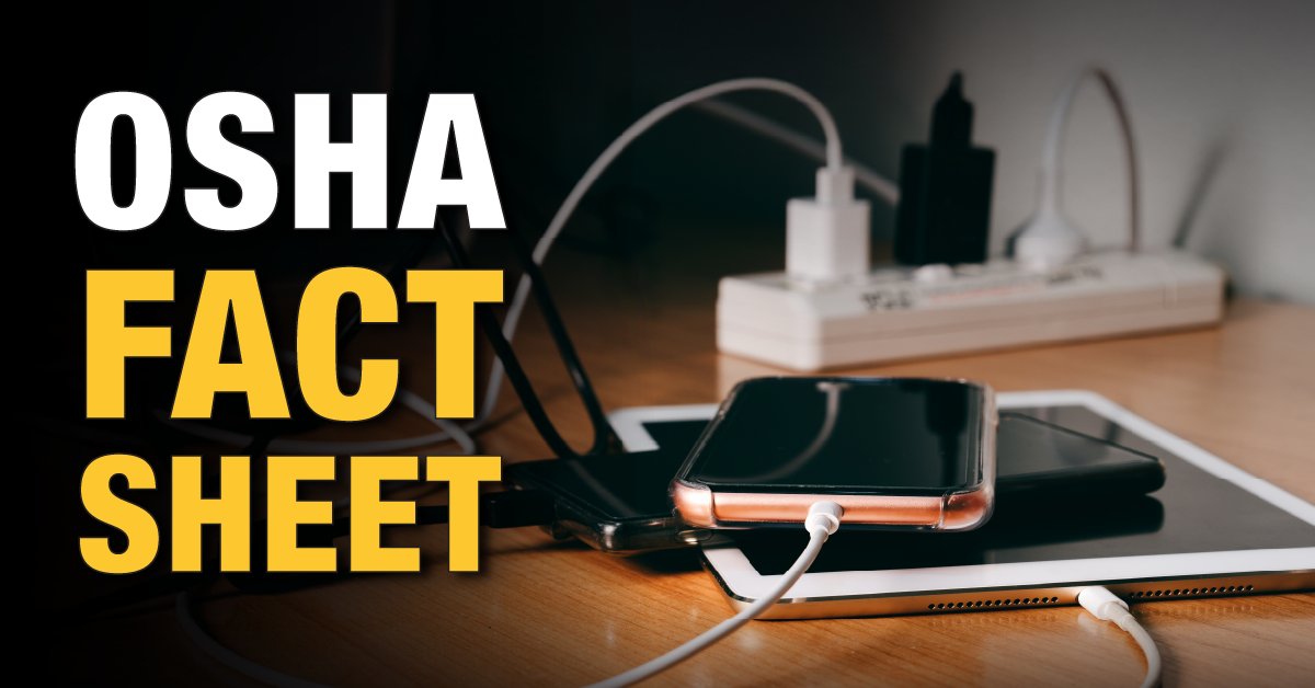 ⚠️ Lithium-ion batteries carry serious fire, chemical, and explosion risks if mishandled. Learn what OSHA recommends to keep your workplace safe as usage continues to grow.

Read the full article: bit.ly/4r0sASx