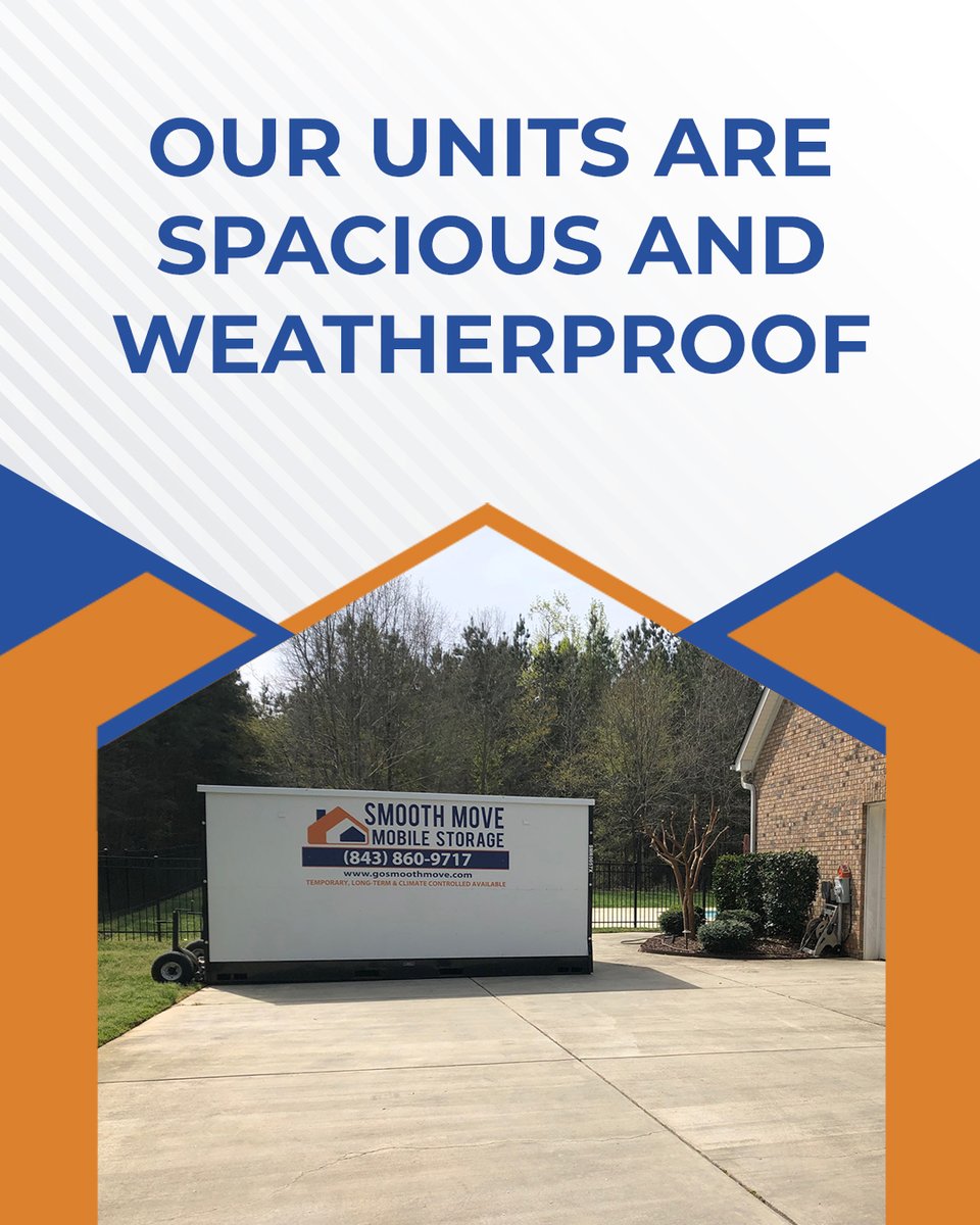 SmoothMoveRH's tweet image. Your move just got smoother with storage that’s secure, spacious, and built to last.

✅ 16’ x 8’ x 8’ – holds up to 10,000 lbs
✅ 100% waterproof, ventilated, and lockable
✅ Stored safely in our climate-controlled, secure warehouse

USDOT# 2823802
#smoothmove #mobilestorage