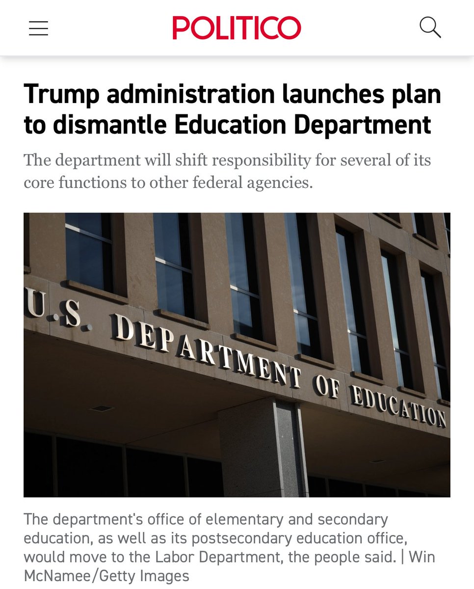 Unsurprising, yet still infuriating. 

If Trump gets his way, California will have the nation’s largest and most important Department of Education — making it critical we elect a strong, tested leader as the next Superintendent of Public Instruction.