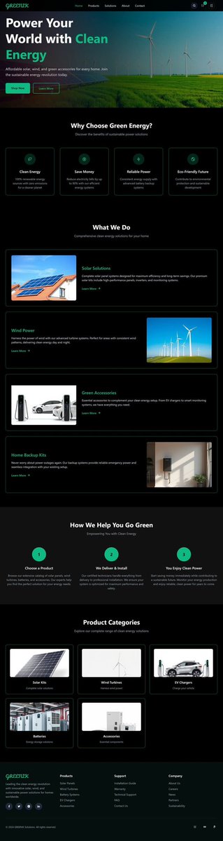 Iwukjnr's tweet image. Developing a digital platform that covers the entire green energy journey. It handles both product sales (e-commerce) and professional services (Installation, Consultation, and Audits).

A complex build, but it’s coming together.
#WebDev  #Coding #ProjectUpdate #TailwindCSS #UI
