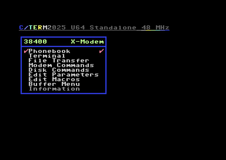 Commodore_lives's tweet image. C-Term U64 2025 - buff.ly/Ge5545w #commodore #ultimate64