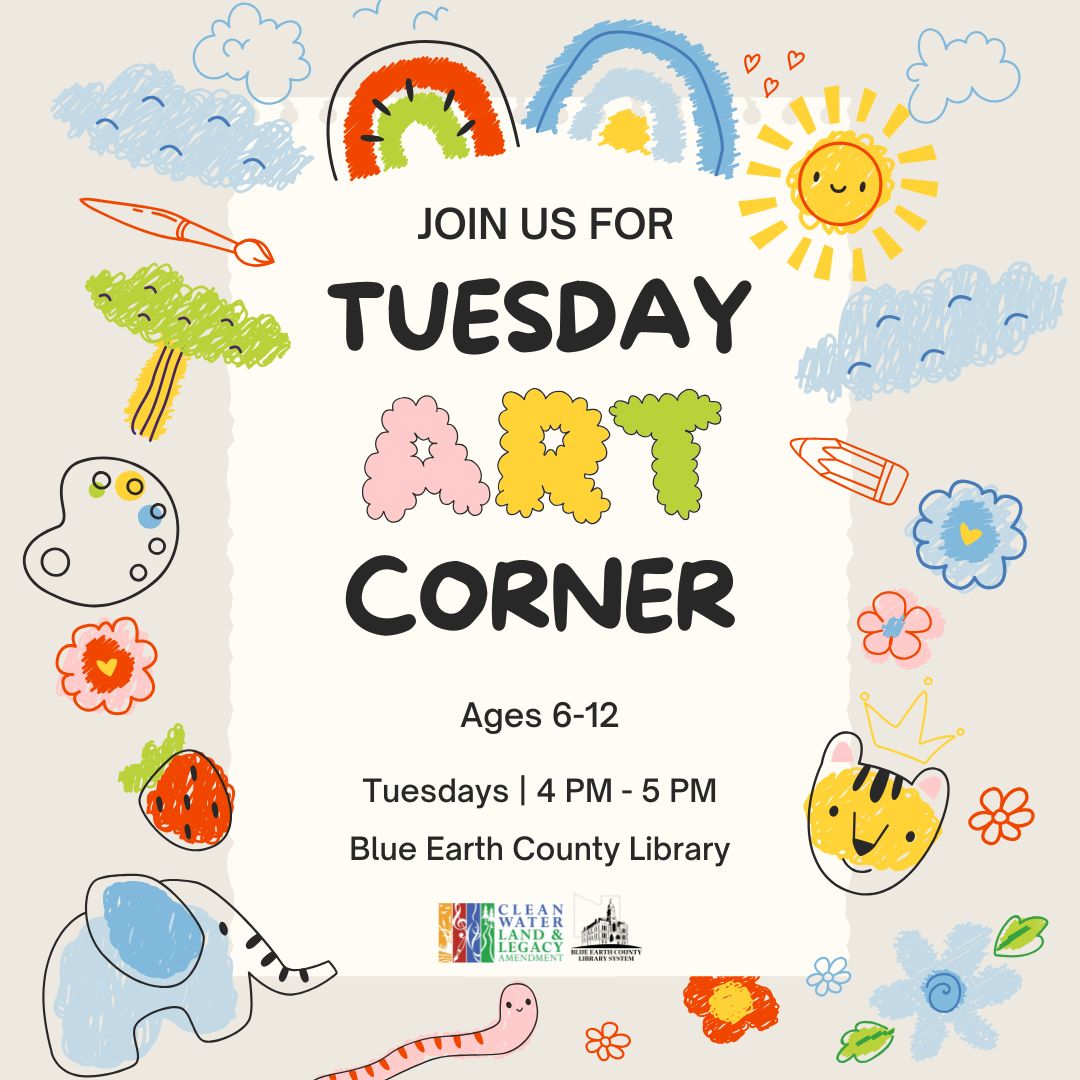 BECLibrary's tweet photo. Head to the library for another Art Corner! Create something incredible with us. 🖌️ 🎨 https://t.co/LLzDGdhdia
