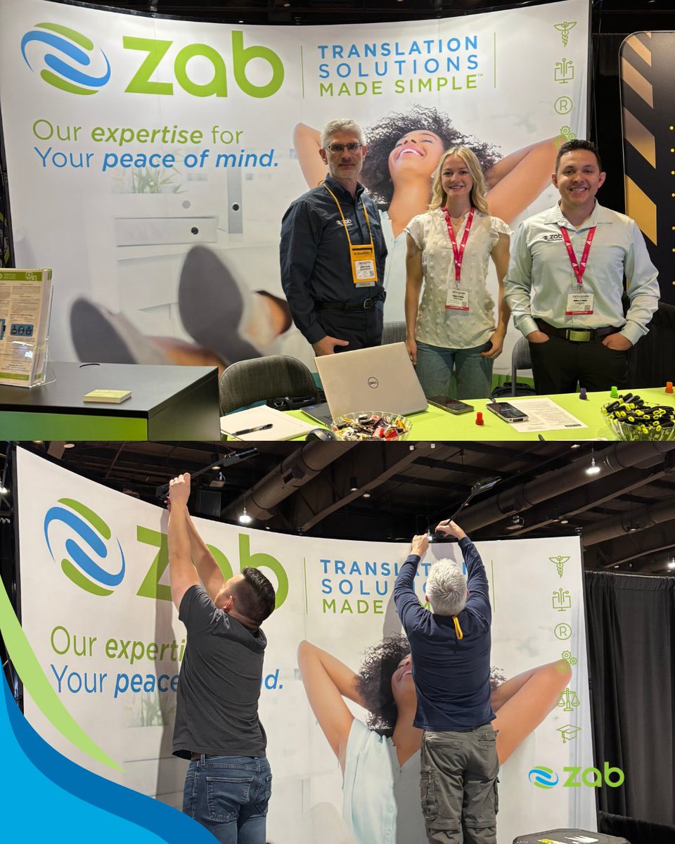 ZabTranslation's tweet image. 🔥Hot topic at #DEVLEARN: AI in translation. 🤖

Our take? AI is fast, but it can&apos;t grasp the cultural context or instructional tone that complex e-learning demands. &quot;Good enough&quot; isn&apos;t good enough.

⭐Our philosophy: Human-powered, technology-assisted⭐

#AI #eLearning