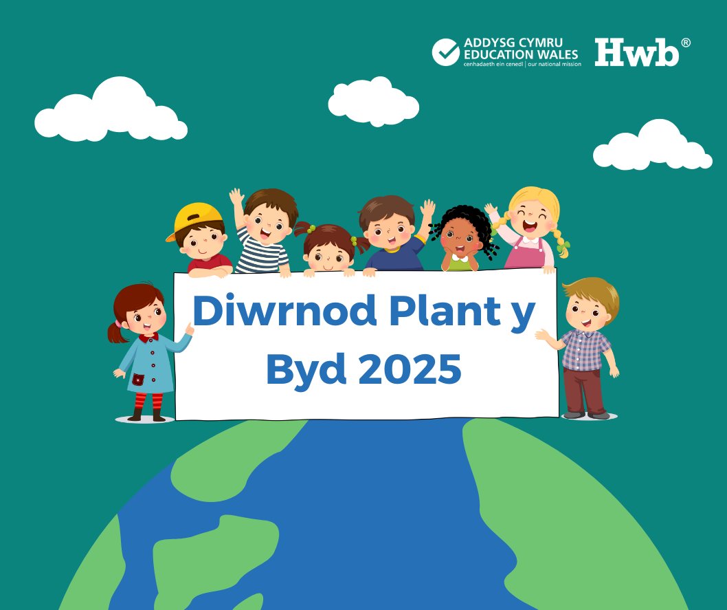LlC_Addysg's tweet image. Dathlwch Diwrnod Plant y Byd ddydd Iau 20 Tachwedd!
 
Mae’r diwrnod gan y Cenhedloedd Unedig yn ein hatgoffa bod cefnogi plant yn golygu adeiladu dyfodol gwell i bawb.

Edrychwch dros y cynnig o adnoddau sydd ar gael I ddefnyddio a’ch dysgwyr:
hwb.gov.wales/articles/876c2…