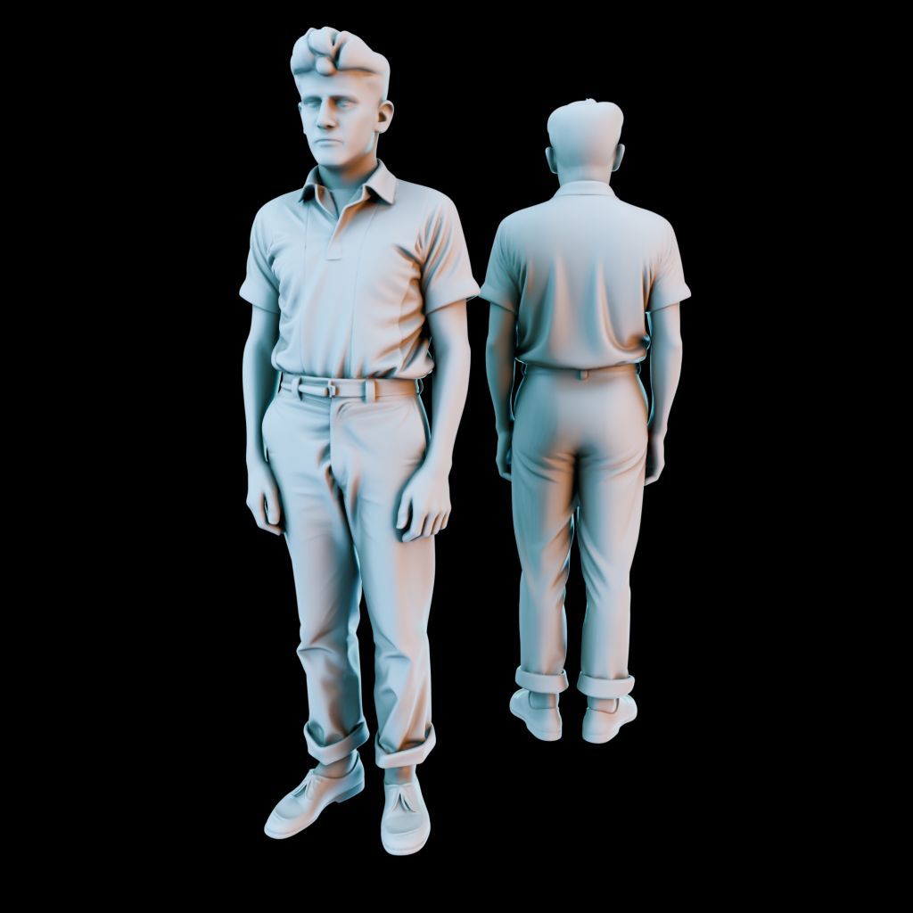 BKGcode_Models's tweet image. “If I can just pick up a few extra shifts this summer, maybe by fall I’ll have enough for that Chevy.”

Find 3D-printable civilian models here:
[cults3d.com/en/users/BKGco…]()
#scale #diorama #miniature #train @cults3d

Take a step back to the elegant 1950s!