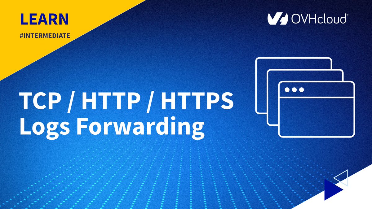 OVHcloud_US's tweet image. 🌤️#OVHcloudLearn: TCP / HTTP / HTTPS Logs Forwarding 
#Intermediate 

Forward logs from your OVHcloud Load Balancer into a data stream of a Logs Data Platform account which helps you store, archive, query, and visualize your logs. 

Learn more: ow.ly/IMBI50XtHRJ