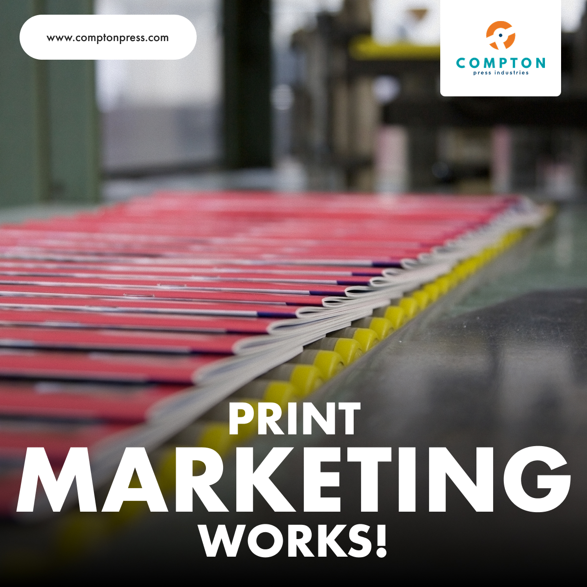 ComptonPress's tweet photo. Print marketing works! According to research, professional printing helps businesses stand out and attract more customers. Let’s make your campaign a win: https://t.co/YusR9Bg3ij https://t.co/x72VE1Q2La