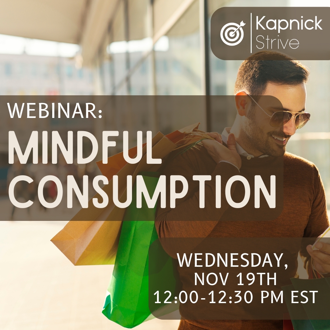 Last chance to register for tomorrow's (11/19) well-being webinar, covering mindful consumption. Join us!

hubs.li/Q03QNF1p0