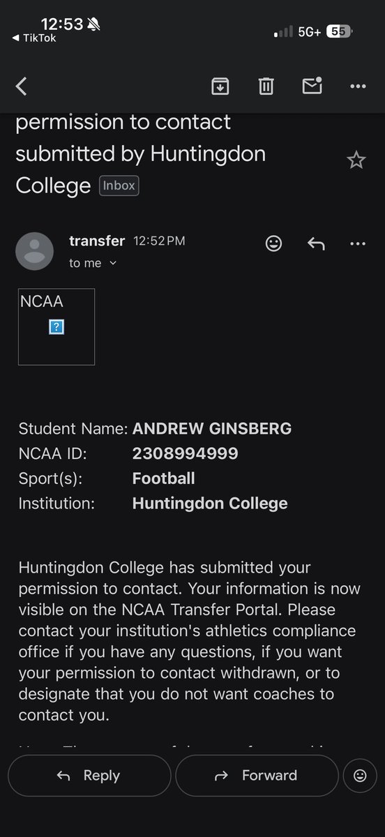 DrewGinsberg_'s tweet image. Combo K/P
I have officially decided to enter the transfer portal with 3 years of eligibility left. I am thankful for the opportunity I’ve been given to start as a freshman and excited for what lies ahead. Thank you Huntingdon College!
 @spsmobile_al 
@KohlsHighlights @StClark30
