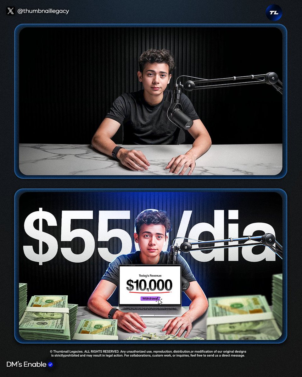 thumbnaillegacy's tweet image. 7 Months Old Thumbnail For Client!
W or L?
.
#thumbnaillegacies #thumbnaildesign