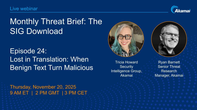 epichol's tweet photo. Discover how attackers weaponize Unicode and learn to spot hidden threats. Join @Akamai experts on Nov. 20 for live insights and defense tips. https://t.co/35FVZoxsZd https://t.co/PEkCVLcaRz