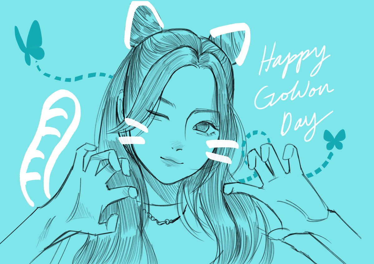 Moonfroggo12's tweet image. #HappyGowonDay 🦋