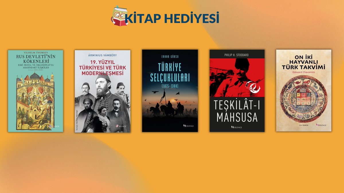 📚HEDİYE KİTAP!

Bu postu paylaşıp hesabımı ve <a href="/selengeyayinevi/">Selenge Yayınları</a>'ni takip eden bir kişiye, görseldeki kitaplardan biri hediye. Son tarih 26.11.2025. Bol şanslar!