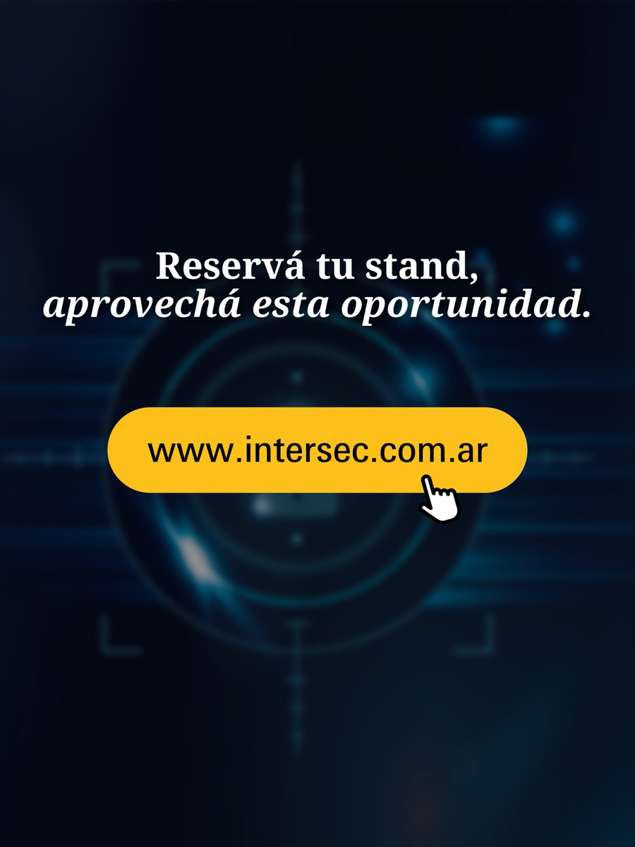 Intersec_BA's tweet image. 🚀 Cerrá el año proyectando tu negocio hacia 2026. Exponé en la expo que conecta a toda la cadena de valor y generá nuevas oportunidades con quienes marcan el futuro del sector.
📩 intersec@argentina.messefrankfurt.com

🗓️ 2 al 4 de septiembre, 2026
📍 La Rural, Buenos Aires