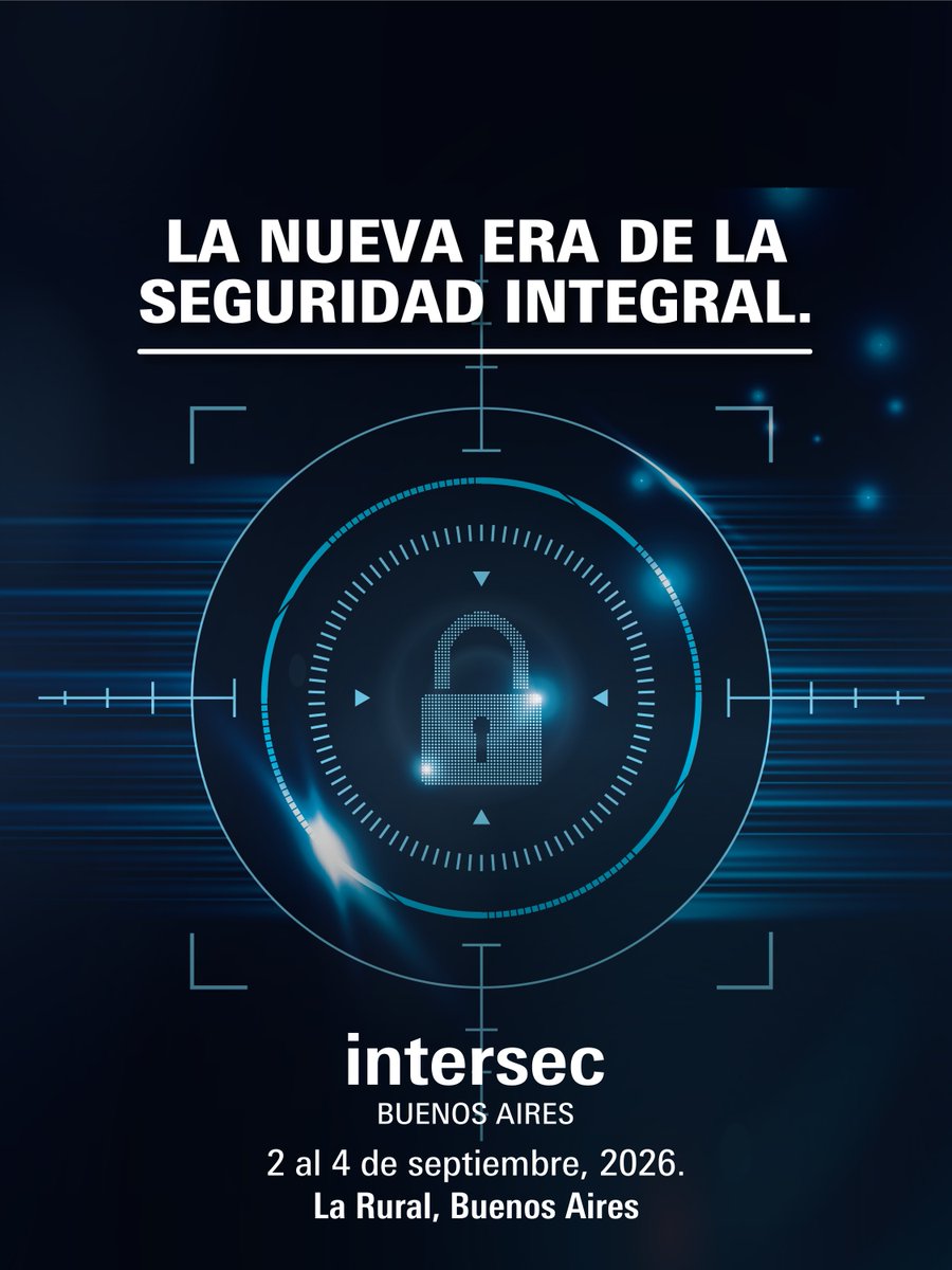 Intersec_BA's tweet image. 🚀 Cerrá el año proyectando tu negocio hacia 2026. Exponé en la expo que conecta a toda la cadena de valor y generá nuevas oportunidades con quienes marcan el futuro del sector.
📩 intersec@argentina.messefrankfurt.com

🗓️ 2 al 4 de septiembre, 2026
📍 La Rural, Buenos Aires