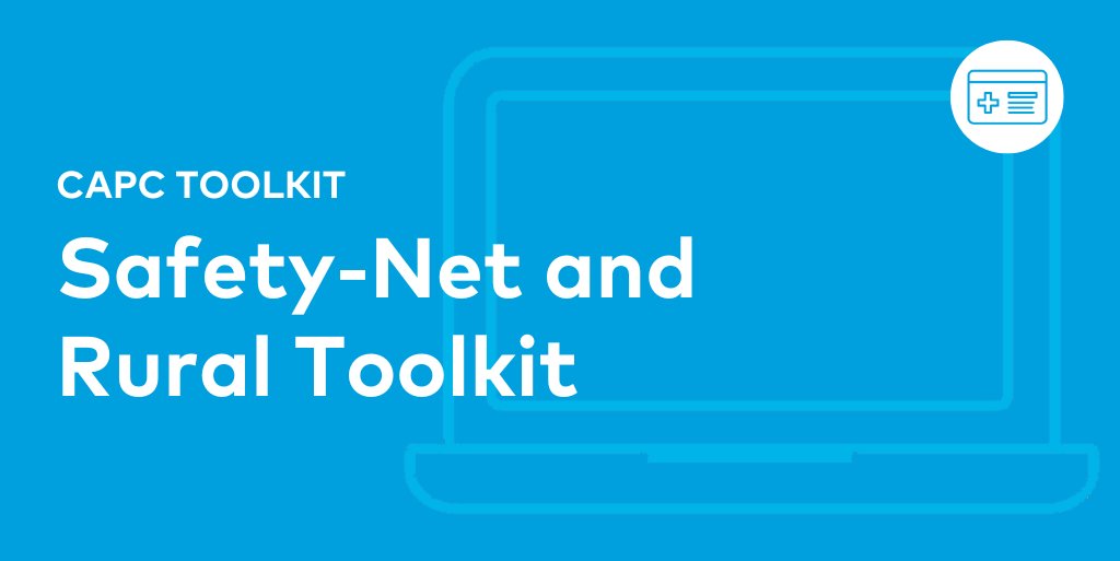 CAPCpalliative's tweet image. #CAPCToolkitTuesday: Safety-Net and Rural Toolkit
🔗 ow.ly/T2B950TGNrf 

CAPC&apos;s Safety-Net and Rural Toolkit includes tools to optimize available resources, and to better balance demand with capacity.

#rural #hpm #hapc #PalliativeCare