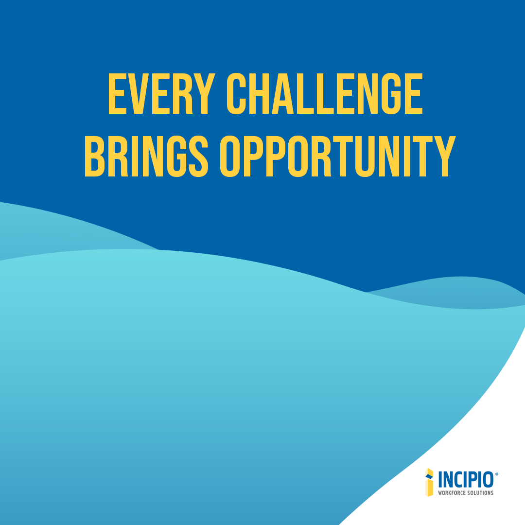 IncipioWorks's tweet photo. Every challenge brings opportunity. Keep moving forward because even small steps add up to meaningful progress. What is one achievement you are proud of this week? 

#IncipioWorkforceSolutions #KeepPushing #GrowthMindset #Success https://t.co/ncvJukPTQ0