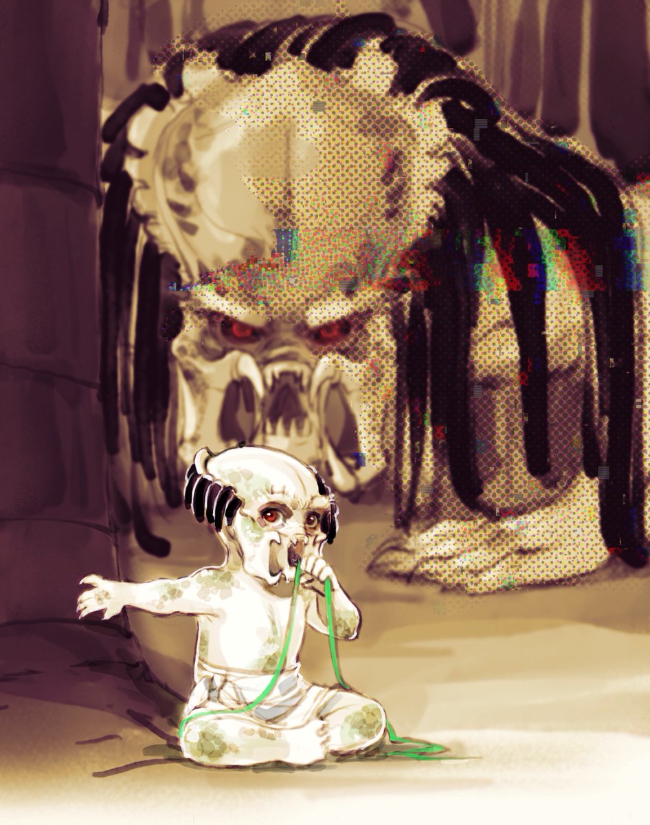 nerioneraso's tweet image. #predator #yautja #YautjaOC