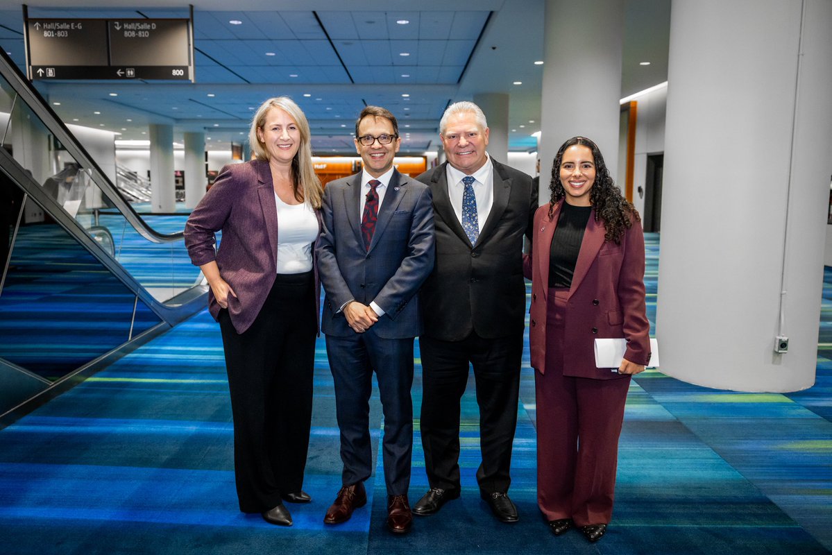 fordnation's tweet image. At the 2025 Ontario Economic Summit, I laid out our plan to cut red tape, lower taxes and fees, and attract investment so we can protect Ontario workers and jobs.