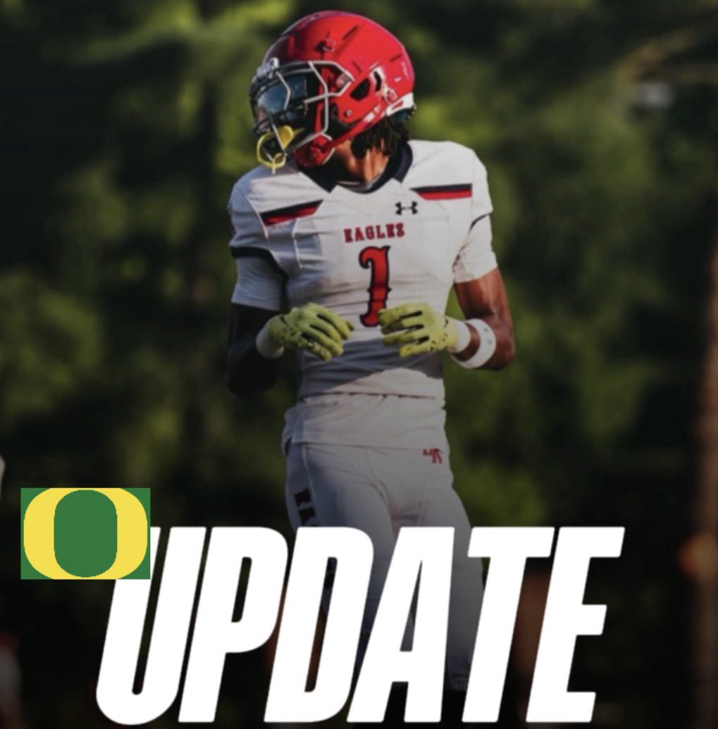 oregon__updates's tweet photo. 5-Star WR Kesean Bowman (@K3B02) will be back in Eugene this weekend for the USC game 🦆

He was once committed to Oregon before reopening his recruitment https://t.co/Pv6SS9k4eW