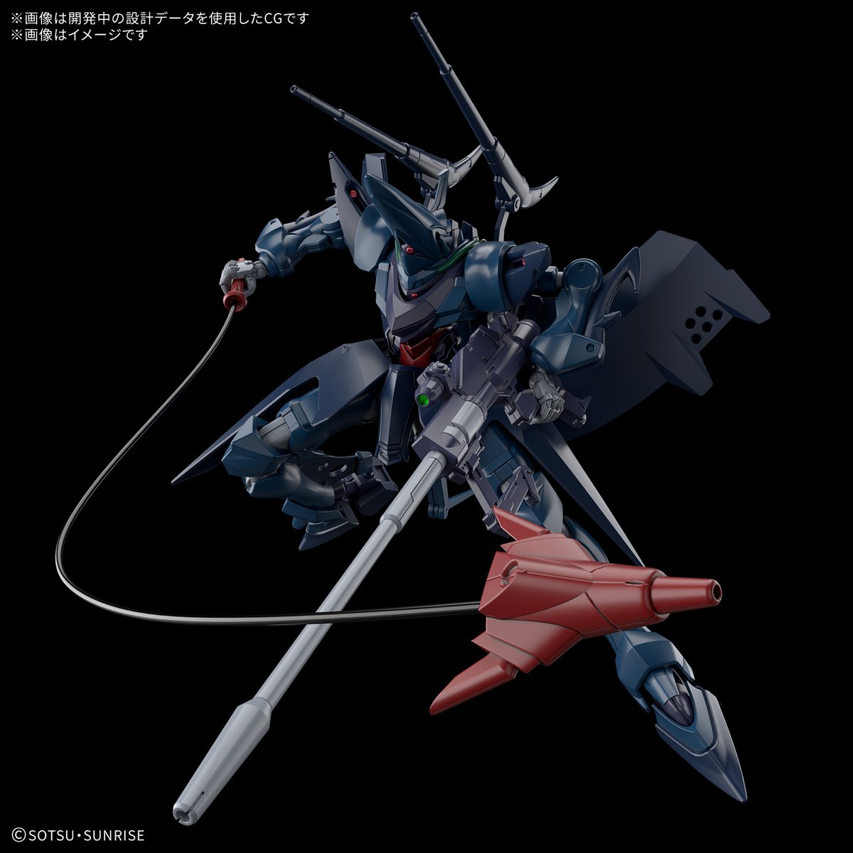 HobbySite's tweet image. 【HOBBY NEW ITEM INFO.】
2026年6月発売予定！
本日以降、順次店頭やWEBにて予約受付開始！

HG 1/144 ハンブラビ(GQ)

『機動戦士Gundam GQuuuuuuX』よりゲーツ・キャパが搭乗するハンブラビが登場！
新たにデザインされたフェダーイン・ライフルと海ヘビが付属！

詳細はこちら！…