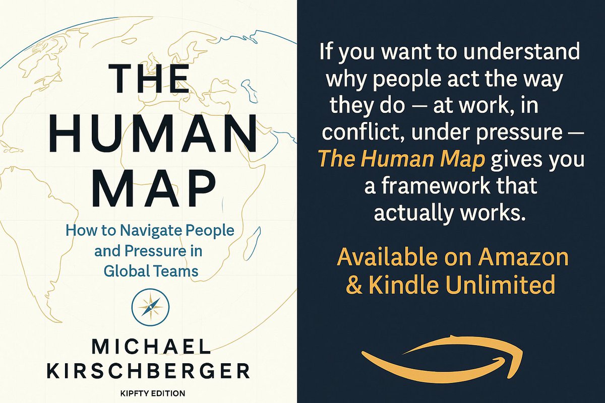 PatriotHQ7's tweet image. Understanding people is harder than understanding strategy.
The Human Map offers a framework that finally bridges both — for leaders facing conflict, complexity, and human behavior.

👉 amazon.com/dp/B0G1NH4SHC

#Leadership #HumanBehavior #BusinessPsychology #NonFiction
