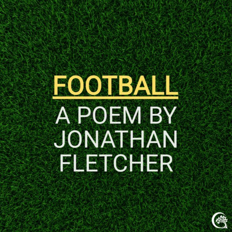 Though light brown like you,
no logo graced my body.
Though larger than you,
I felt smaller on the field.

Read Football by Jonathan Fletcher: buff.ly/4jA0hH2
#MoonLitGetaway #LiteraryJournal #PoetryCommunity #WritingCommunity #ReadingCommunity