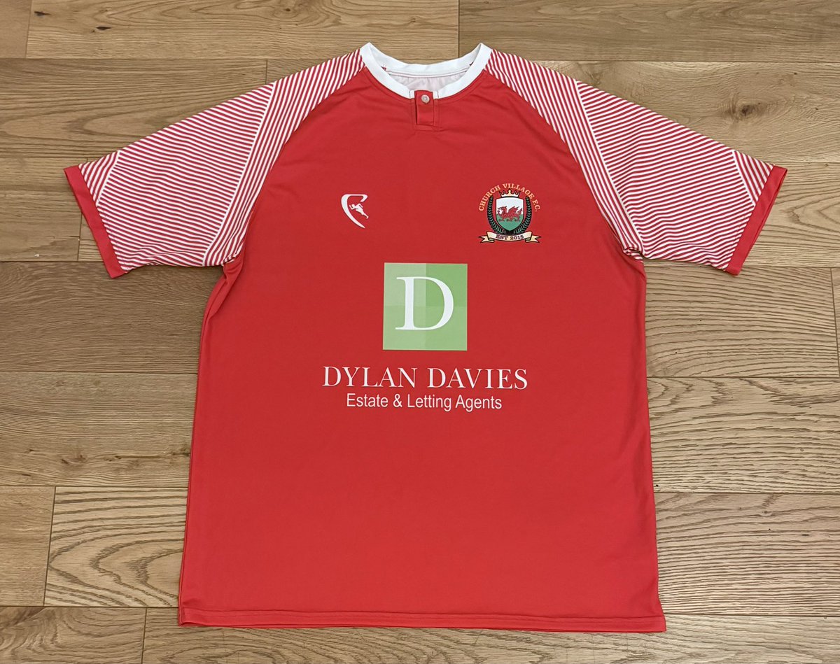 Another shirt for the Welsh club shirts collection from <a href="/ChurchVillageFC/">Church Village FC</a>