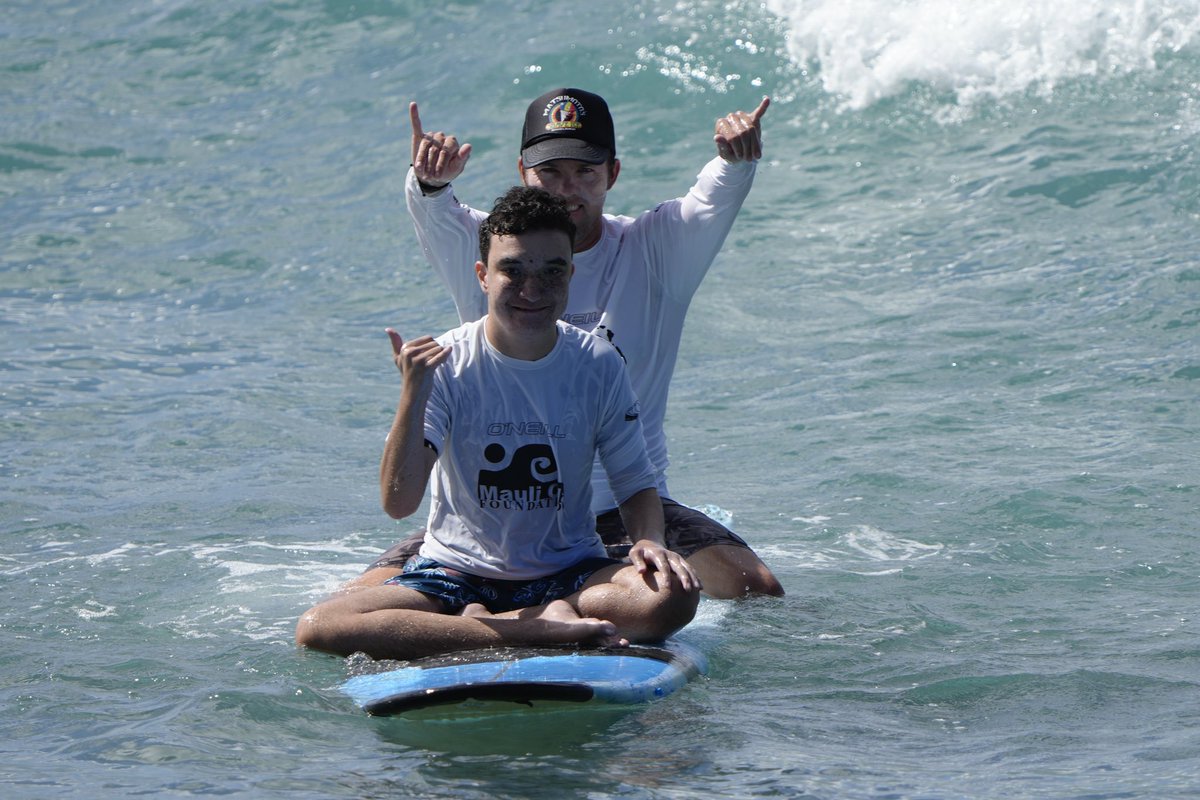 Beautiful Saturday throwback up north with my <a href="/MauliOlaSurf/">Mauli Ola Foundation</a> ohana! 🌊💙 Huge thanks to <a href="/whoisjob/">Jamie O'Brien </a> &amp; #hanshagen for making Surf Experience Days possible—bringing kids &amp; adults with Cystic Fibrosis the joy &amp; healing benefits of the ocean! ✨🏄‍♂️