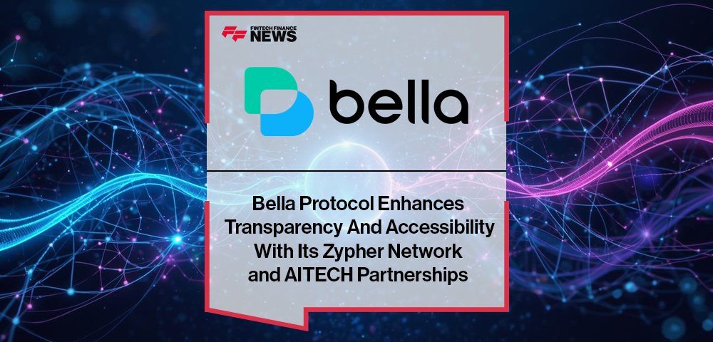 BellaProtocol's tweet image. 📣 Great News! 

We’re featured in a @fintechf article highlighting how our partnerships with Zypher Network &amp;amp; AITECH are strengthening transparency and accessibility in the world of AgentFi.

💬 Dive into the full story: ffnews.com/thought-leader…