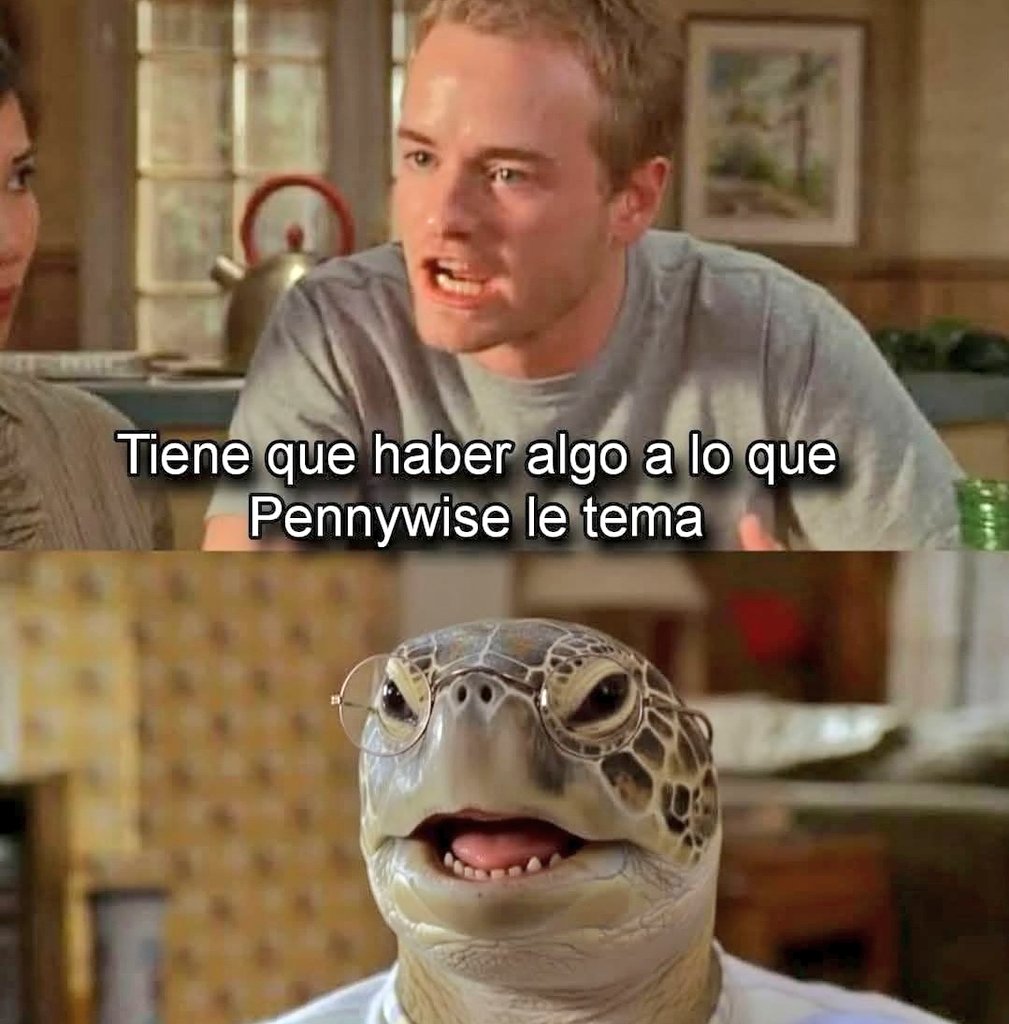 mariomojc's tweet image. Espero que la tortuga terraplanista le de hasta por la mitocondria a la araña cósmica que se disfraza de payaso.