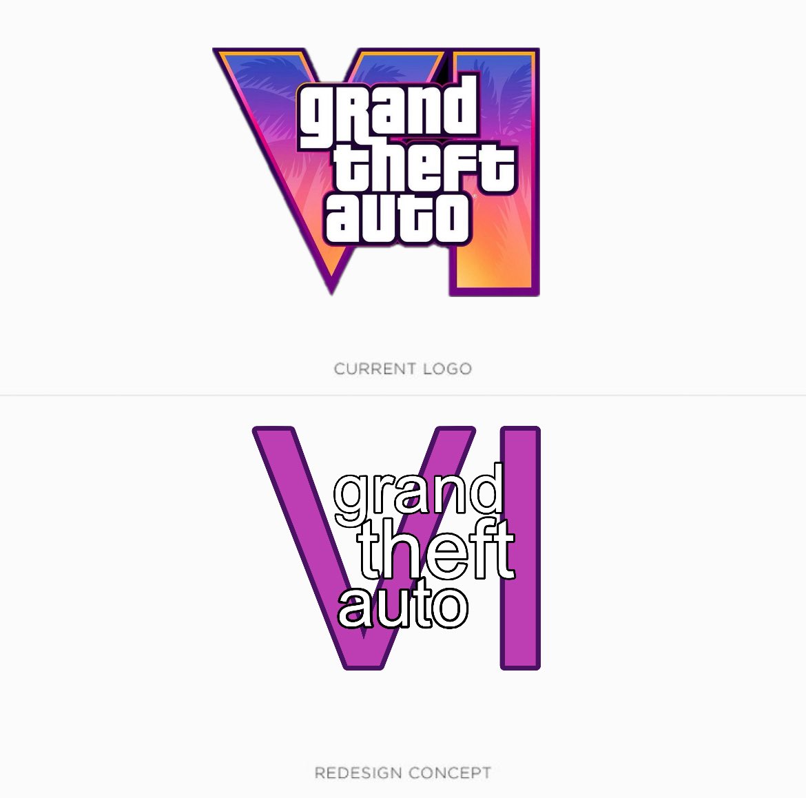 s1nick's tweet image. grand theft auto vi redesign concept