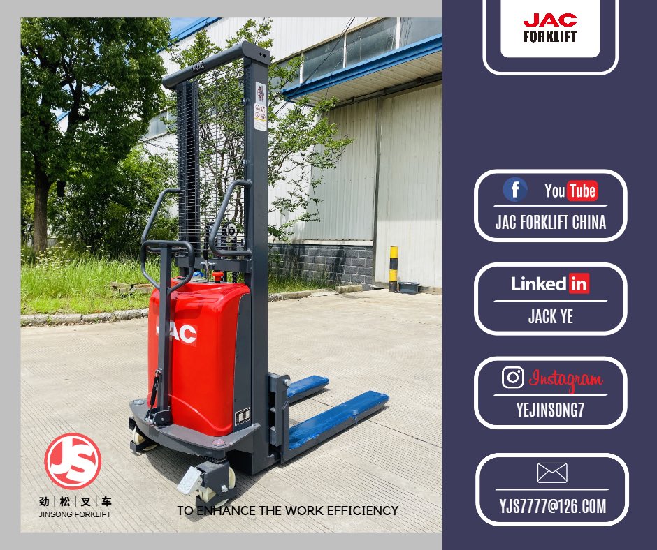 yejinsong7's tweet image. 1500kg semi-electric stacker
#jackforklift #yjsforklift #stacker #jsforklift #劲松叉车 #forklift #forklifts #jacforklift #jacforkliftchina #forkliftdriver #вилочныйпогрузчик #maquina #지게차 #heftruck #รถยก #empilhadeira #gabelstapler #pallettruck #electricforklift #forktruck