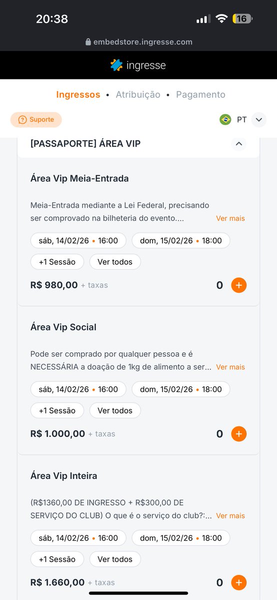 joomps3's tweet image. Né por nada não família mas boa sorte pra quem vai. Esse ano veio salgadinho hein. 
Pior que o preço são as taxas né.
110$ de proteção pra quem quiser reembolso caso aconteça algo.
E mesmo assim ainda vai pagar + 116 reais de taxa de processamento e taxa de serviço (SEM LINE). 🤡
