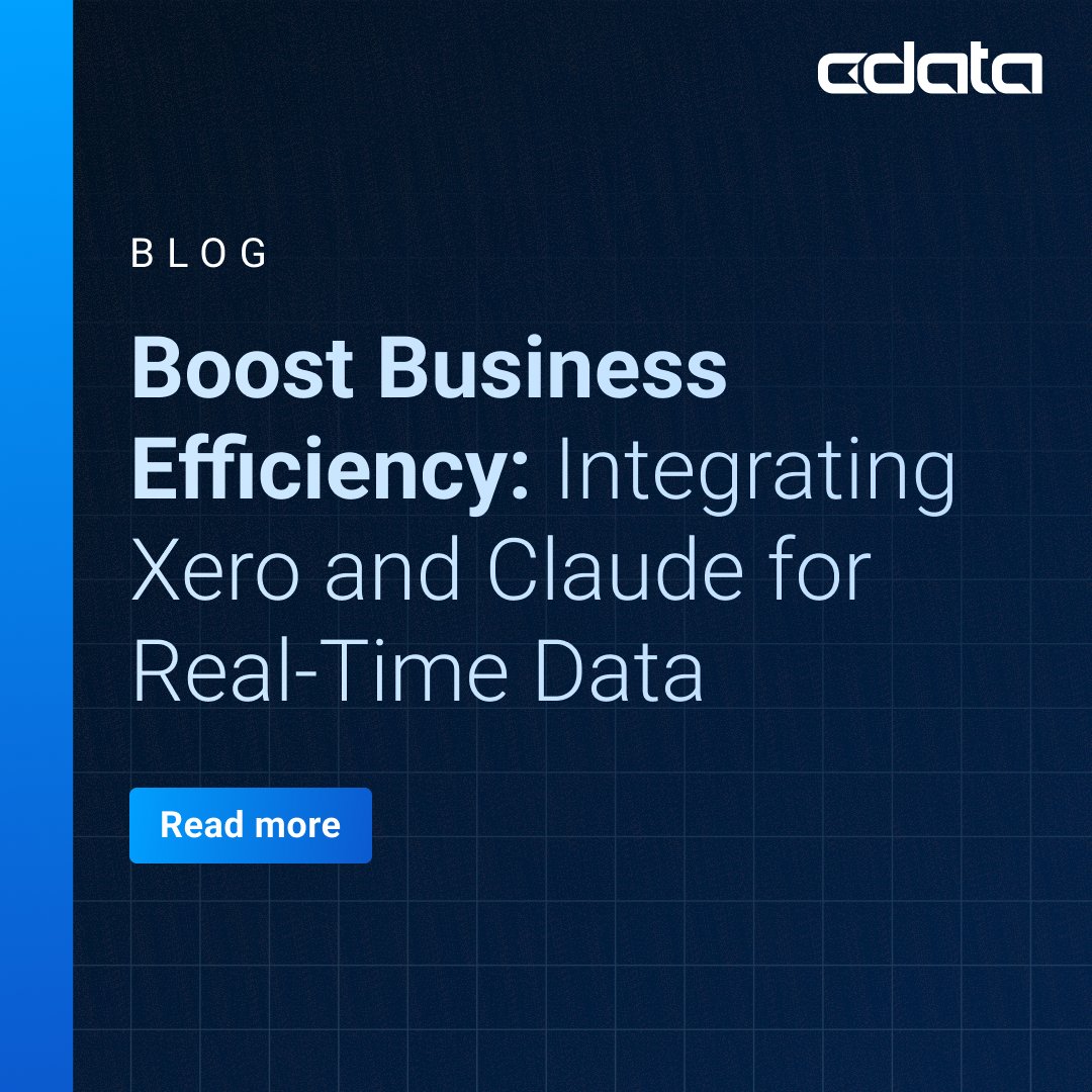 DayalBipin's tweet image. From “Which invoices are overdue?” to “What did we spend on payroll last quarter?” — ask and receive in real time. 
 
Xero + Claude + @CDataSoftware Connect AI = smarter financial workflows: bit.ly/4qqLrGl