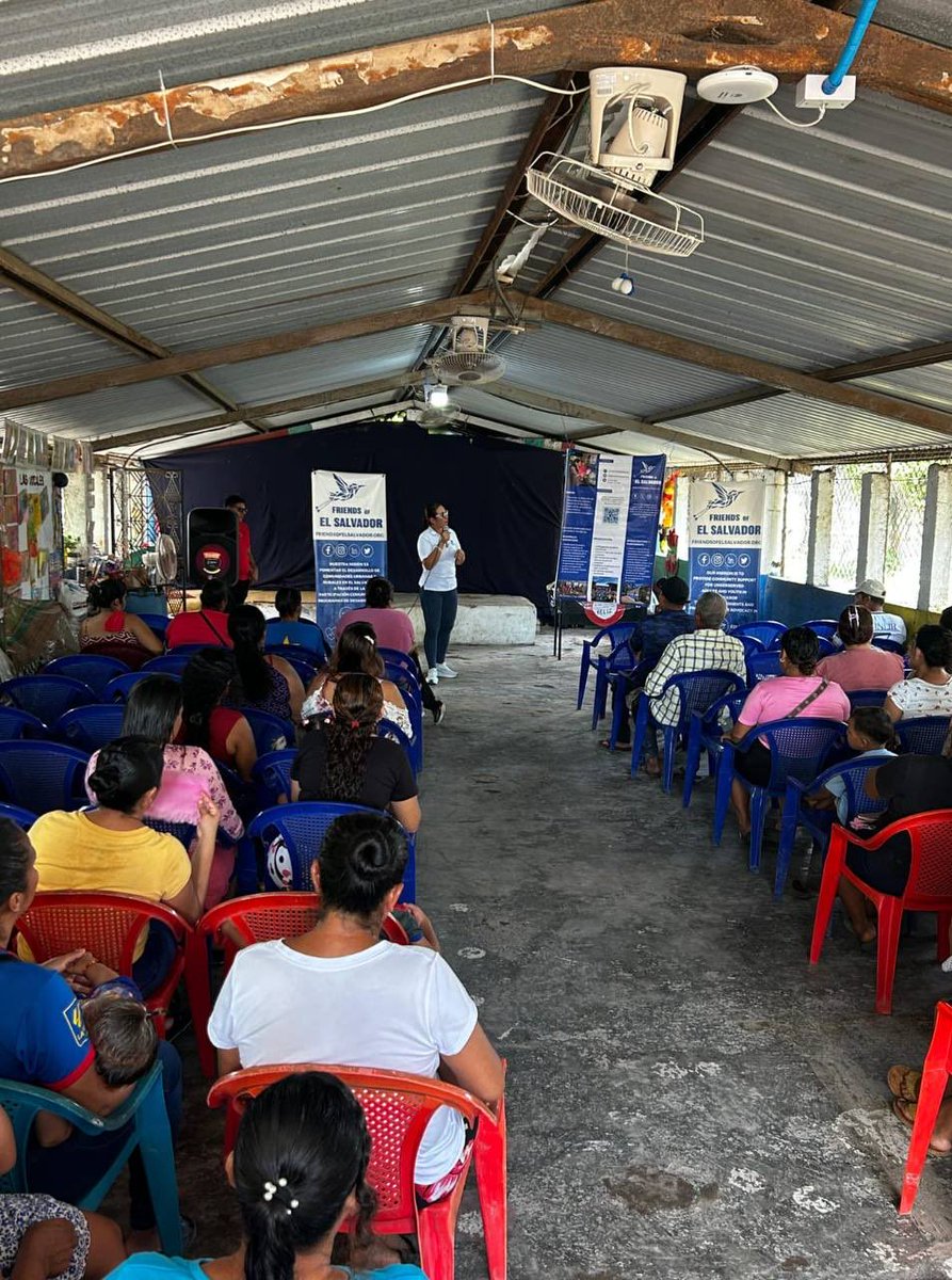 Today, we met with school officials and community leaders from Usulutan to talk about our Christmas Toys distribution and infrastructure project, which we are collaborating with <a href="/lizzz_arts/">Liz 🇸🇻</a> 

We are thrilled to continue to work with our communities in a 50/50 partnership.
