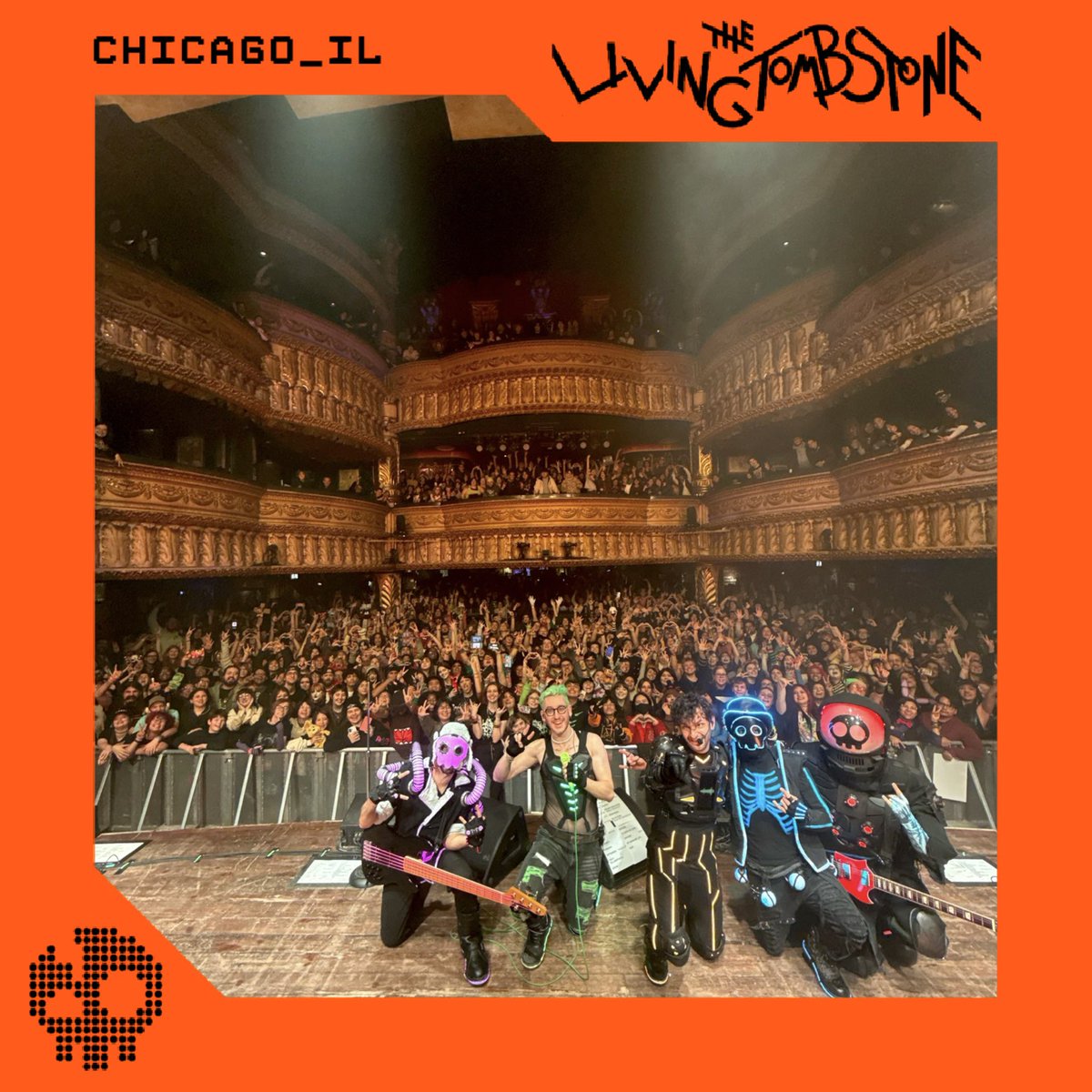 Up next – Chicago, IL. Another sold out show! Another incredible time with the best fans! We hope to be back soon! Until then.. ✌🏽🧡
