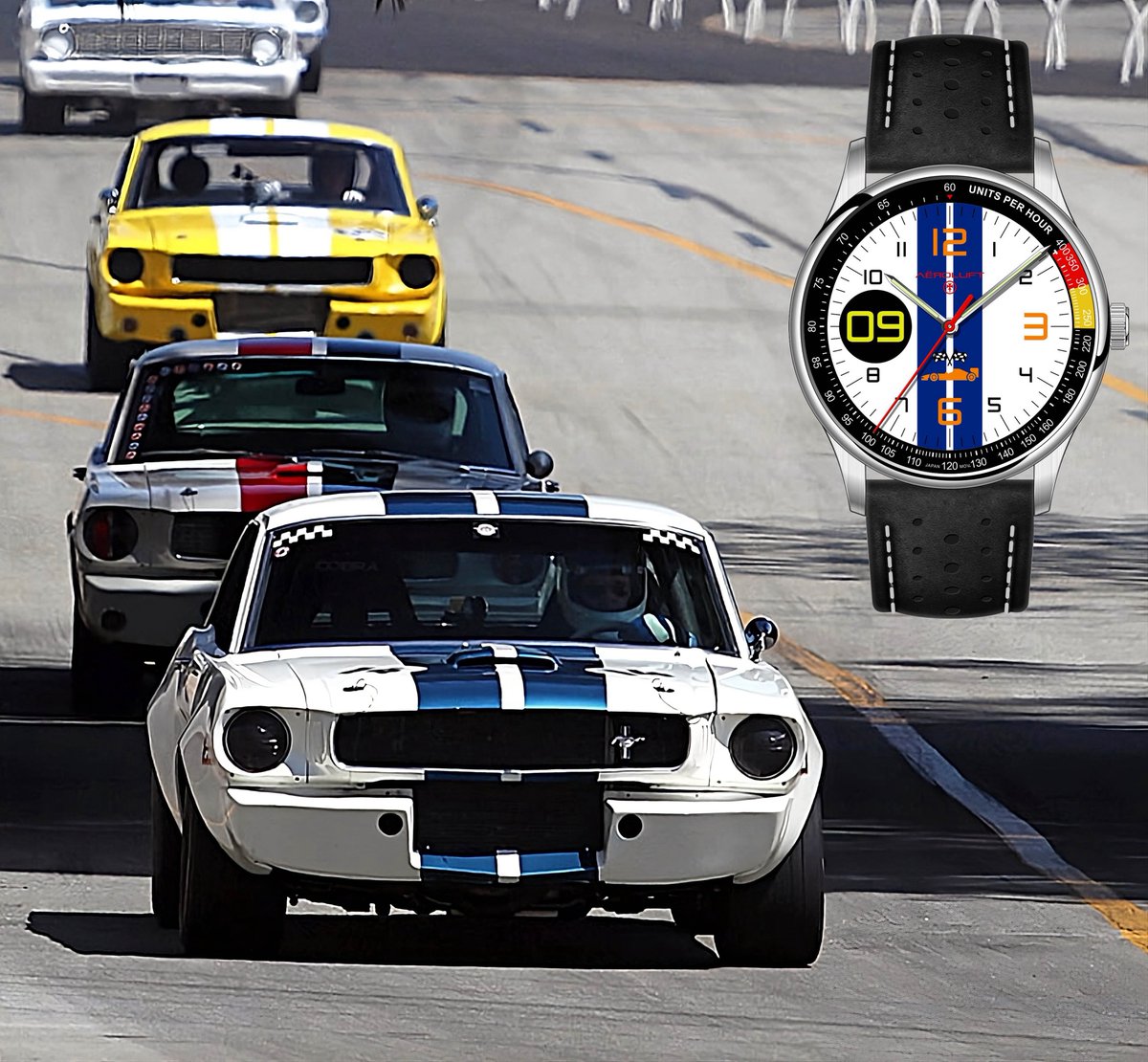 aeroluft's tweet image. #RacingStripes are a very American thing, no matter the colour combination (but white/blue or blue/white are the must-haves)

#AEROLUFT #relojes #montres #uhren #orologi #watches #racingcars #classiccars #racecar #F1 #formula1 #motorsport #daytona500 #indy500 #nascar #fordmustang