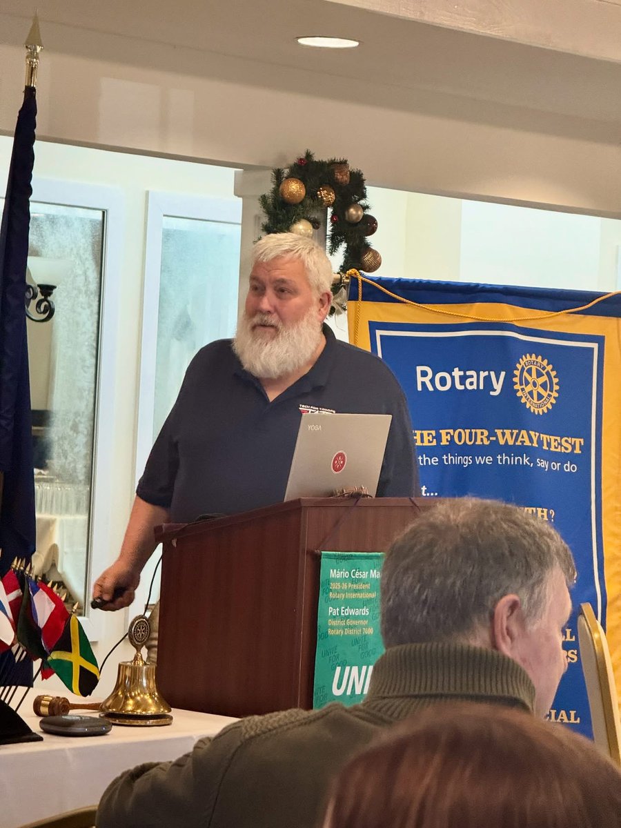 TechForTroopsVA's tweet image. Jimmy had a great time speaking at the Rotary Club of Midlothian today.
Thank you for the opportunity to share the Tech For Troops mission and the impact we’re making for veterans.
#TechForTroops #Veterans #MidlothianVA #CommunitySupport