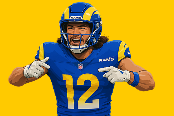 DA_Sticks's tweet image. Man, the cartoon adobe illustrator AI is paying off! Any image profile, any sport! BOOOM! Only on the best fantasy football software known to mankind @MyFantasyLeague