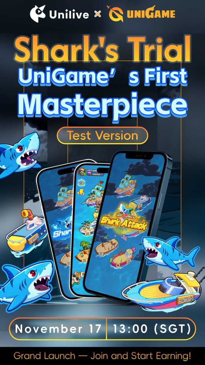 artart520889's tweet image. Yakın zamanda Platformda #Unigame 
kısmında kendi sayfanızla girerek bu maceralı atmosferi yaşayabilirsiniz
#shark #playground
Kayıt link:
h.tsggwh.com/#/login?recomI…