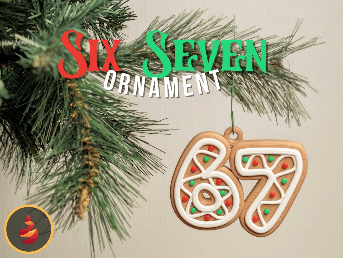 🎄If there is a teenager in your household, you need this ornament on your 2025 Christmas tree now! 🤷

makerworld.com/en/models/2013…

#sixseven #3DPrinting #BambuLab