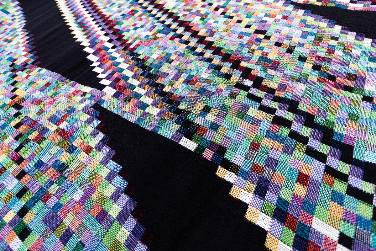 GlitchTextiles's tweet image. Blockchain Collection

Dash Blockchain Dark Throw - Detail

glitchtextiles.com/woven-throws/d…

#datavis #datavisualization #cryptocurrency #crypto #processing #glitchtextiles #textiles #textiledesign #textileart #woven