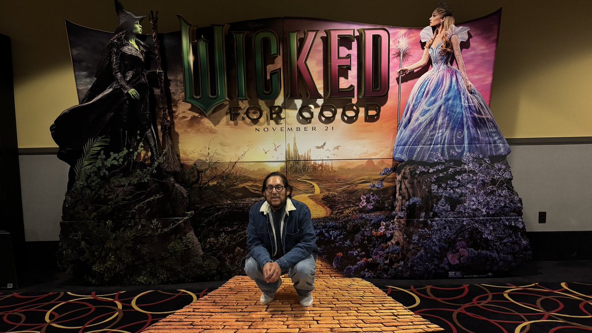 jcvc's tweet image. #WICKEDFORGOOD #WICKEDDFW @MorochMovieClub @wickedmovie