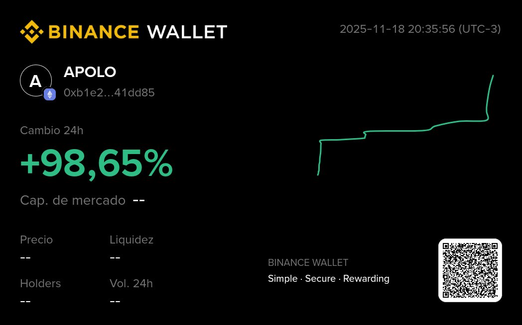 einsteinether's tweet image. Web3 Wallet
The next generation crypto wallet
s.binance.com/q8J0H13E